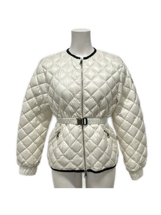 Moncler Jackets & Blazers - ★SOLD★ Moncler Down Jacket 00 XS Paquis White Black Long Sleeve Quilted